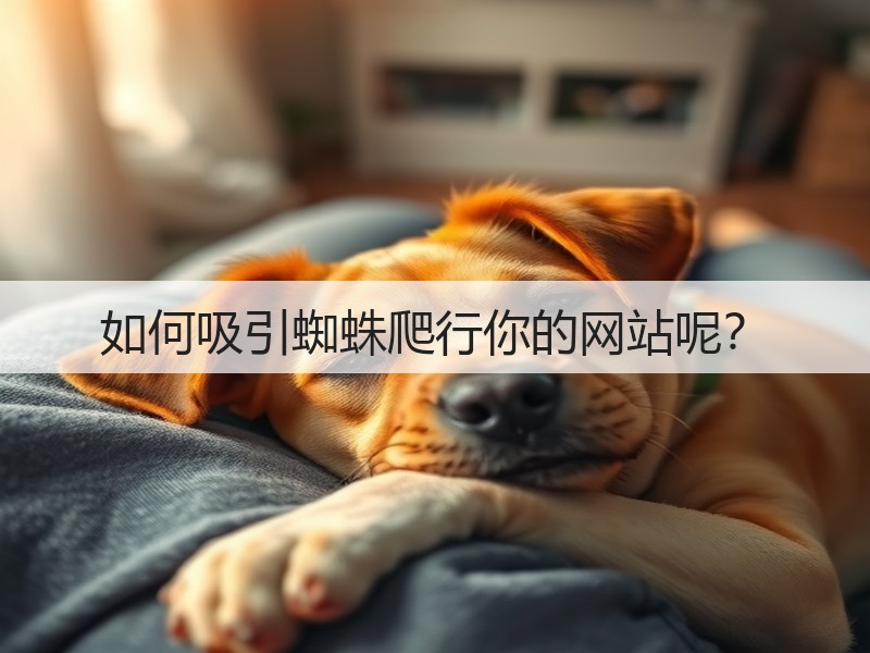 如何吸引蜘蛛爬行你的网站呢？(图3)