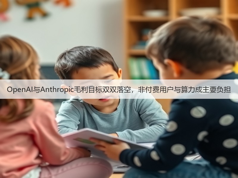 OpenAI与Anthropic毛利目标双双落空，非付费用户与算力成主要负担(图3)
