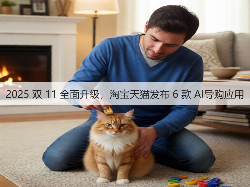 2025 双 11 全面升级,淘宝天猫发布 6 款 AI导购应用(图2) 2025 双 11 全面升级,淘宝天猫发布 6 款 AI导购应用(图2)