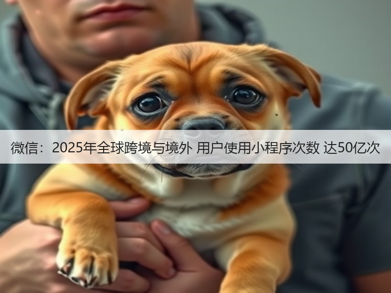 微信：2025年全球跨境与境外 用户使用小程序次数 达50亿次(图3)