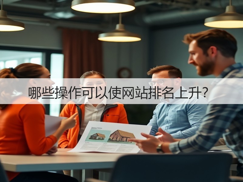 哪些操作可以使网站排名上升?(图1) 哪些操作可以使网站排名上升?(图1)