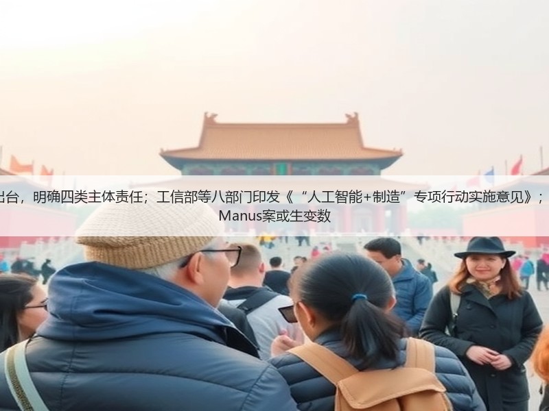 【钛晨报】直播电商监管新规出台,明确四类主体责任;工信部等八部门印发《“人工智能+制造”专项行动实施意见》;违反技术出口管制?Meta收购Manus案或生变数(图3) 【钛晨报】直播电商监管新规出台,明确四类主体责任;工信部等八部门印发《“人工智能+制造”专项行动实施意见》;违反技术出口管制?Meta收购Manus案或生变数(图3)