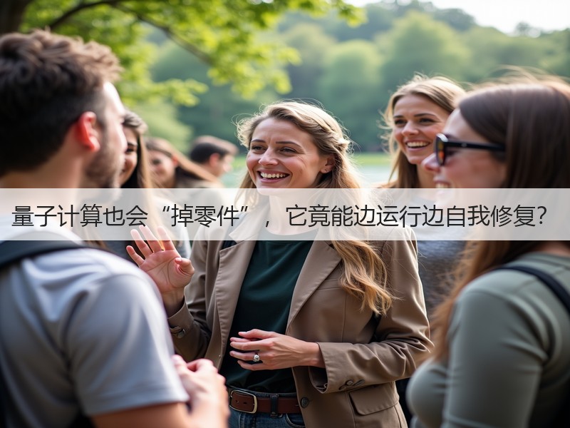 量子计算也会“掉零件”，它竟能边运行边自我修复？(图1)