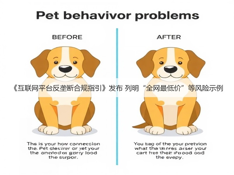《互联网平台反垄断合规指引》发布 列明“全网最低价”等风险示例(图2)