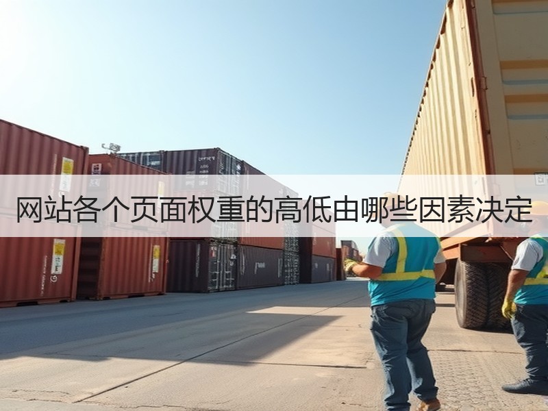 网站各个页面权重的高低由哪些因素决定