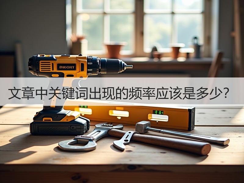 文章中关键词出现的频率应该是多少？
