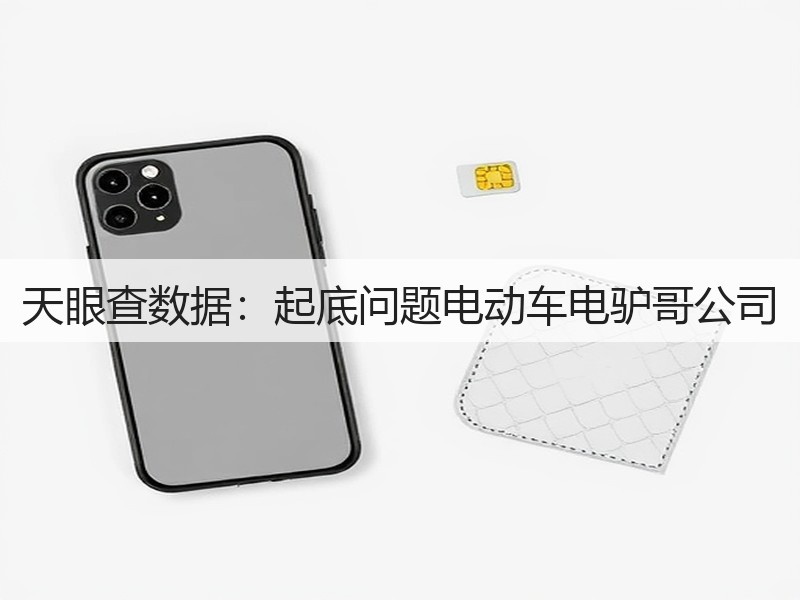 天眼查数据：起底问题电动车电驴哥公司(图2)