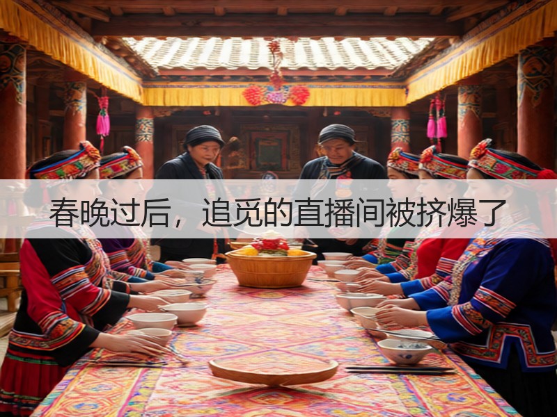 春晚过后，追觅的直播间被挤爆了(图3)