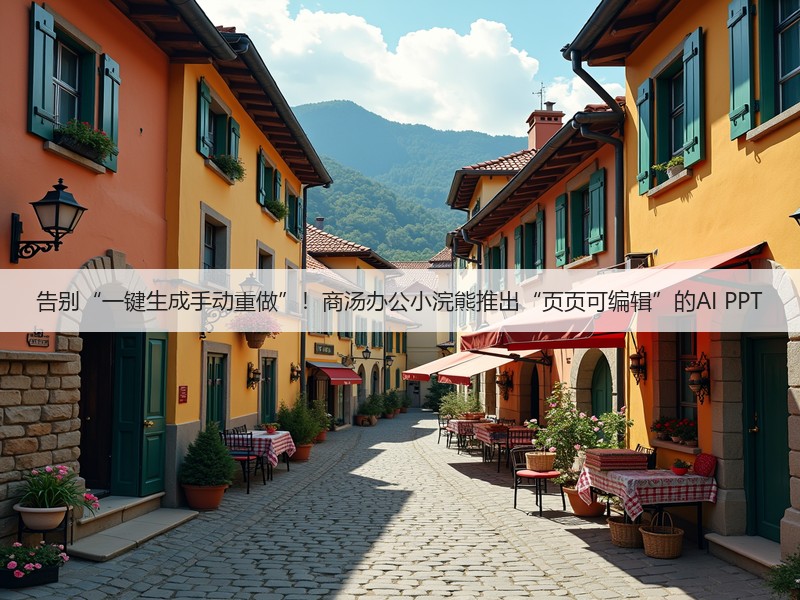 告别“一键生成手动重做”！商汤办公小浣熊推出“页页可编辑”的AI PPT(图3)