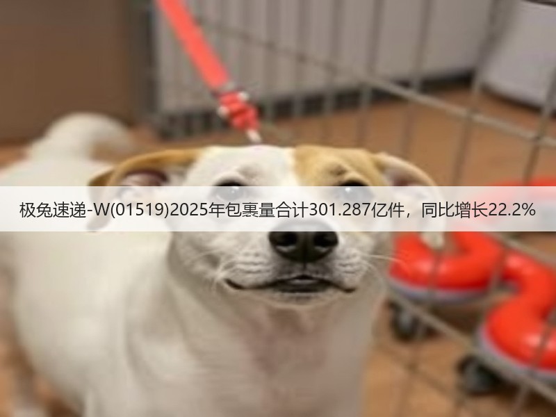 极兔速递-W(01519)2025年包裹量合计301.287亿件，同比增长22.2%(图2)