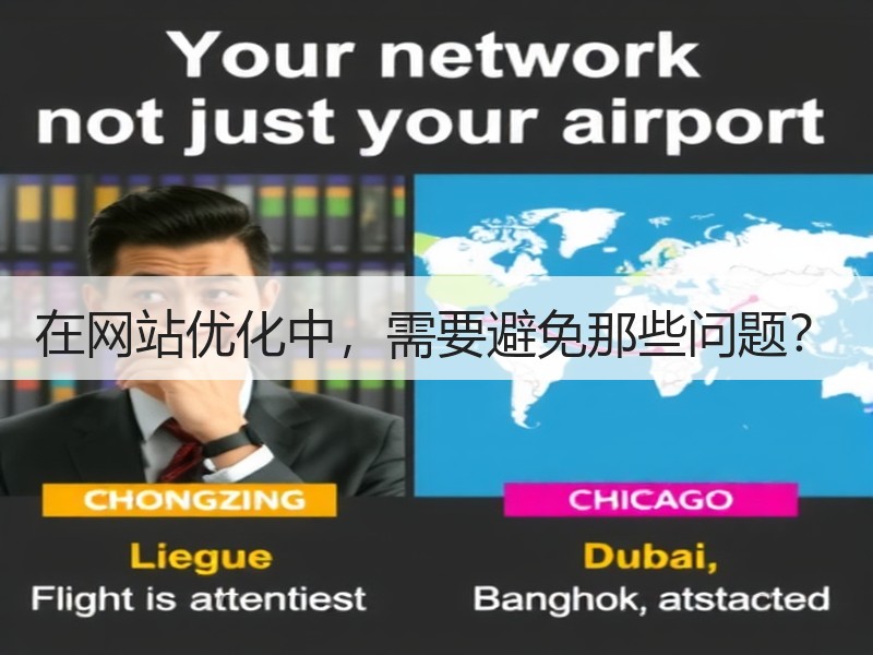 在网站优化中，需要避免那些问题？