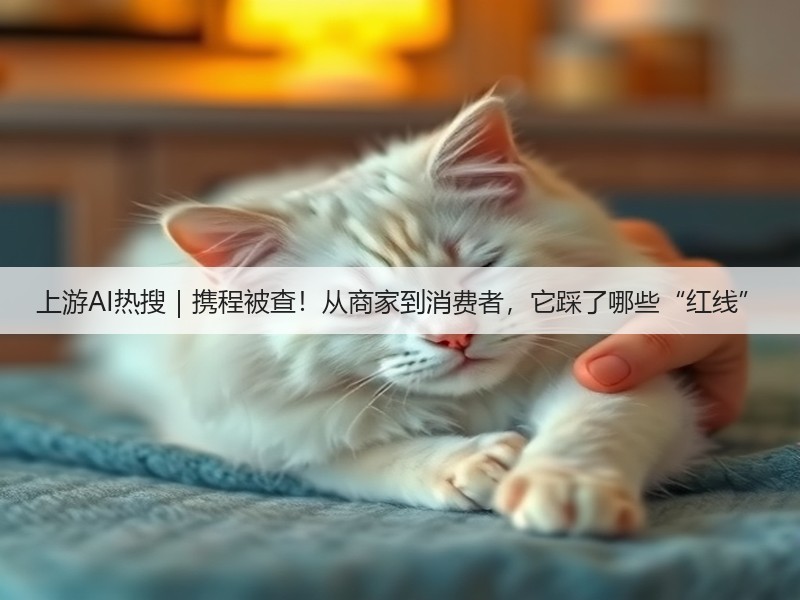 上游AI热搜｜携程被查！从商家到消费者，它踩了哪些“红线”(图2)