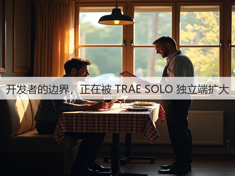 开发者的边界,正在被 TRAE SOLO 独立端扩大(图2) 开发者的边界,正在被 TRAE SOLO 独立端扩大(图2)