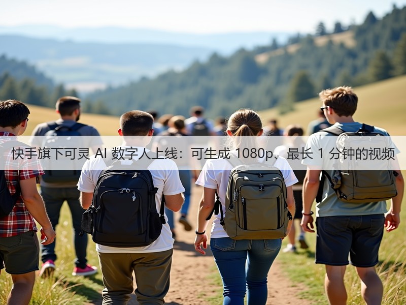 快手旗下可灵 AI 数字人上线:可生成 1080p、最长 1 分钟的视频(图3) 快手旗下可灵 AI 数字人上线:可生成 1080p、最长 1 分钟的视频(图3)