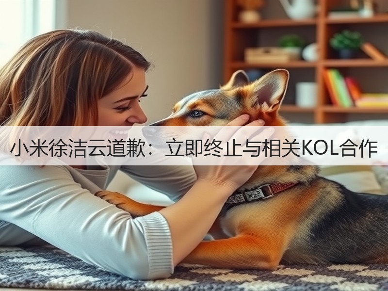 小米徐洁云道歉:立即终止与相关KOL合作(图3) 小米徐洁云道歉:立即终止与相关KOL合作(图3)