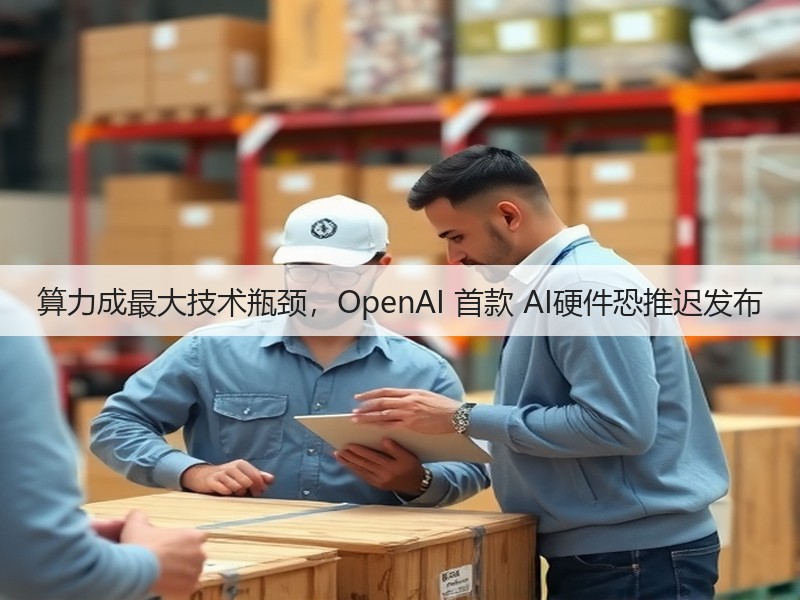 算力成最大技术瓶颈,OpenAI 首款 AI硬件恐推迟发布(图2) 算力成最大技术瓶颈,OpenAI 首款 AI硬件恐推迟发布(图2)