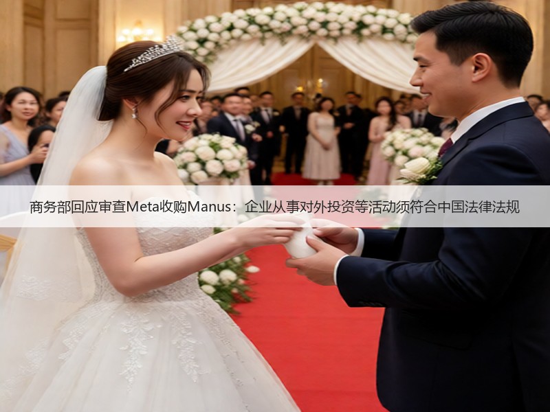 商务部回应审查Meta收购Manus：企业从事对外投资等活动须符合中国法律法规(图2)
