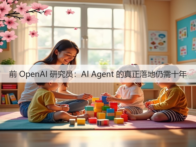 前 OpenAI 研究员:AI Agent 的真正落地仍需十年(图1) 前 OpenAI 研究员:AI Agent 的真正落地仍需十年(图1)