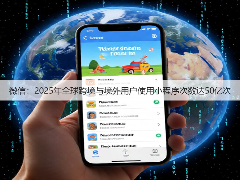 微信：2025年全球跨境与境外用户使用小程序次数达50亿次(图3)