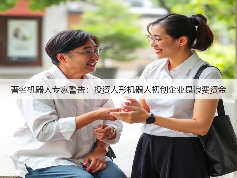 著名机器人专家警告:投资人形机器人初创企业是浪费资金(图2) 著名机器人专家警告:投资人形机器人初创企业是浪费资金(图2)