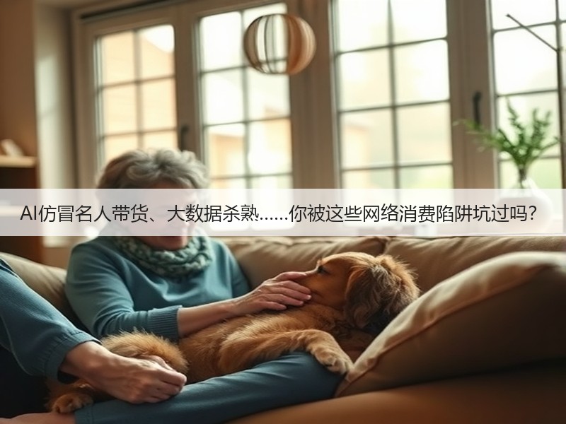 AI仿冒名人带货、大数据杀熟……你被这些网络消费陷阱坑过吗?(图2) AI仿冒名人带货、大数据杀熟……你被这些网络消费陷阱坑过吗?(图2)