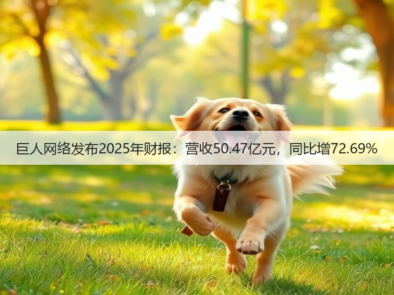 巨人网络发布2025年财报：营收50.47亿元，同比增72.69%(图3)