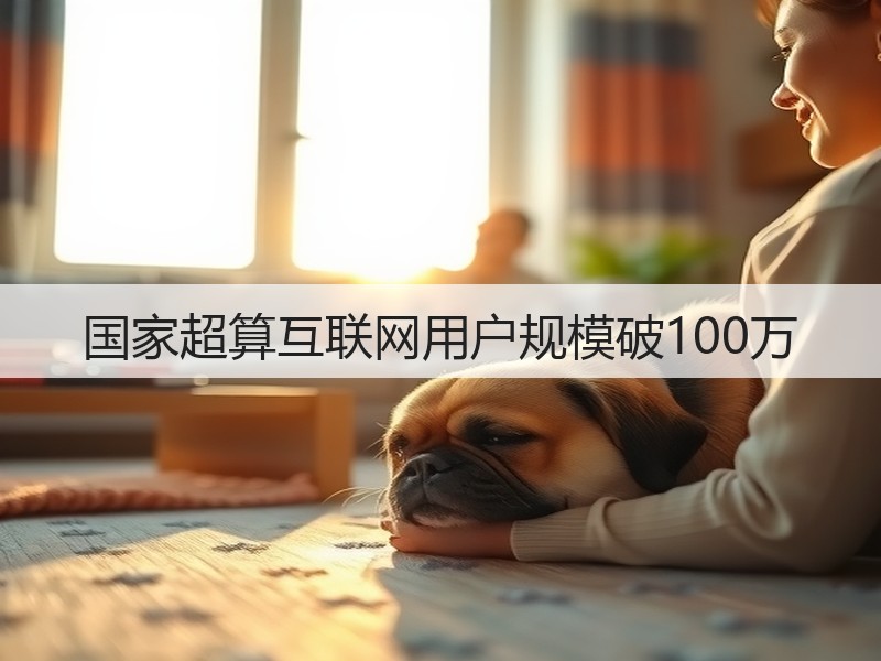 国家超算互联网用户规模破100万(图3)