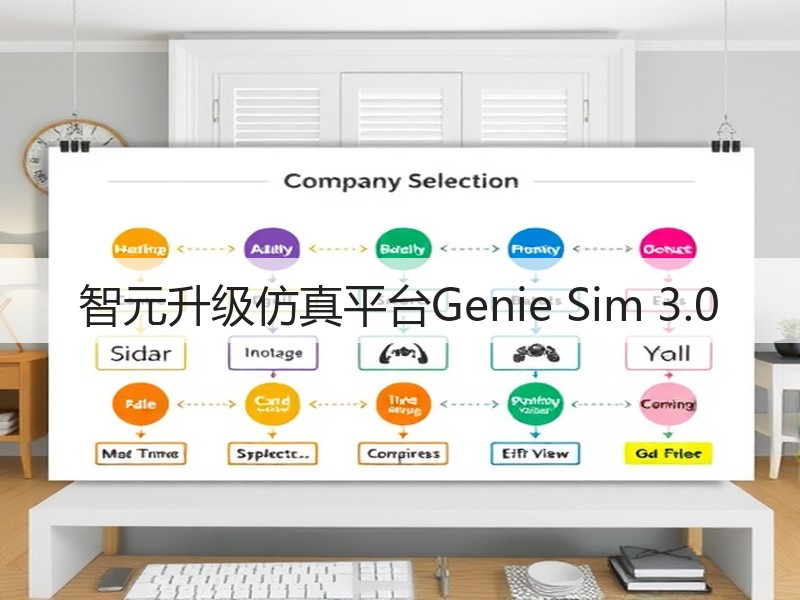 智元升级仿真平台Genie Sim 3.0(图2)