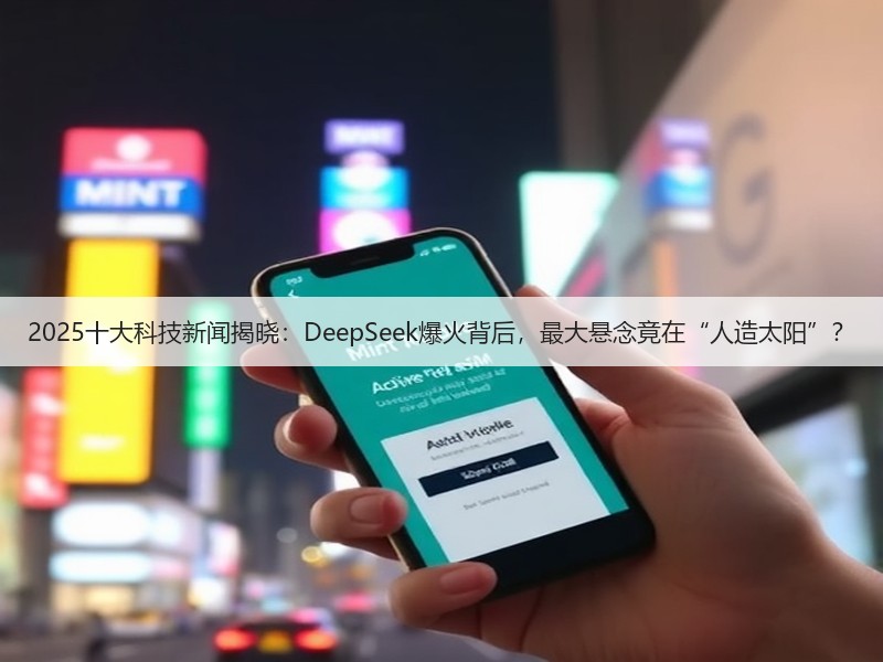 2025十大科技新闻揭晓：DeepSeek爆火背后，最大悬念竟在“人造太阳”？(图2)