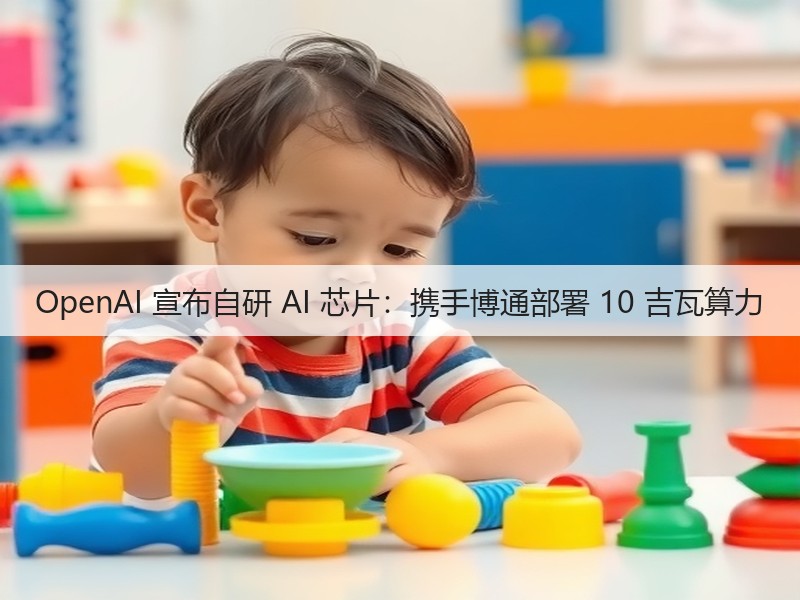 OpenAI 宣布自研 AI 芯片:携手博通部署 10 吉瓦算力(图1) OpenAI 宣布自研 AI 芯片:携手博通部署 10 吉瓦算力(图1)