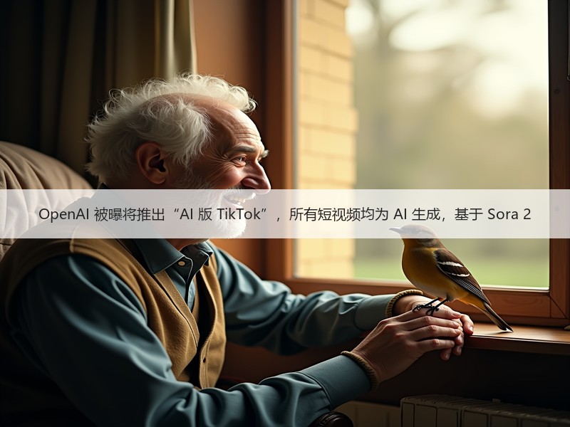 OpenAI 被曝将推出“AI 版 TikTok”，所有短视频均为 AI 生成，基于 Sora 2