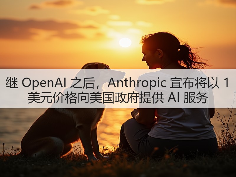 继 OpenAI 之后，Anthropic 宣布将以 1 美元价格向美国政府提供 AI 服务(图3)