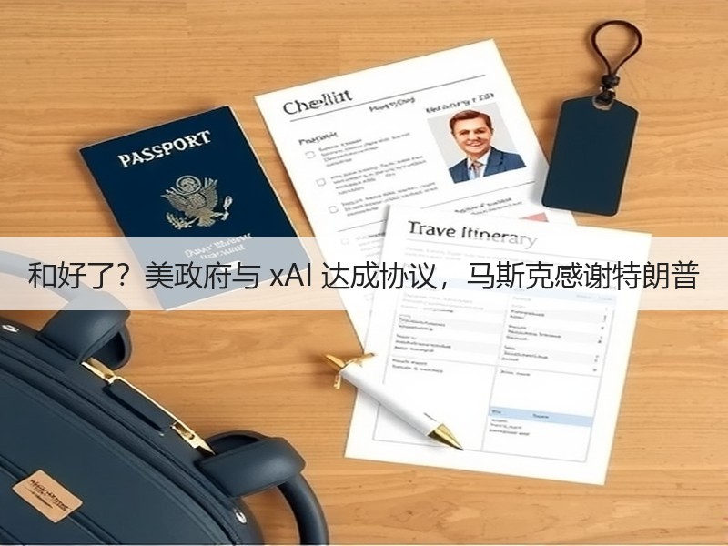 和好了？美政府与 xAI 达成协议，马斯克感谢特朗普