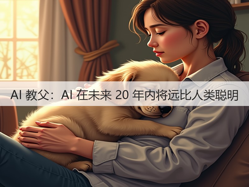 AI 教父:AI 在未来 20 年内将远比人类聪明(图3) AI 教父:AI 在未来 20 年内将远比人类聪明(图3)
