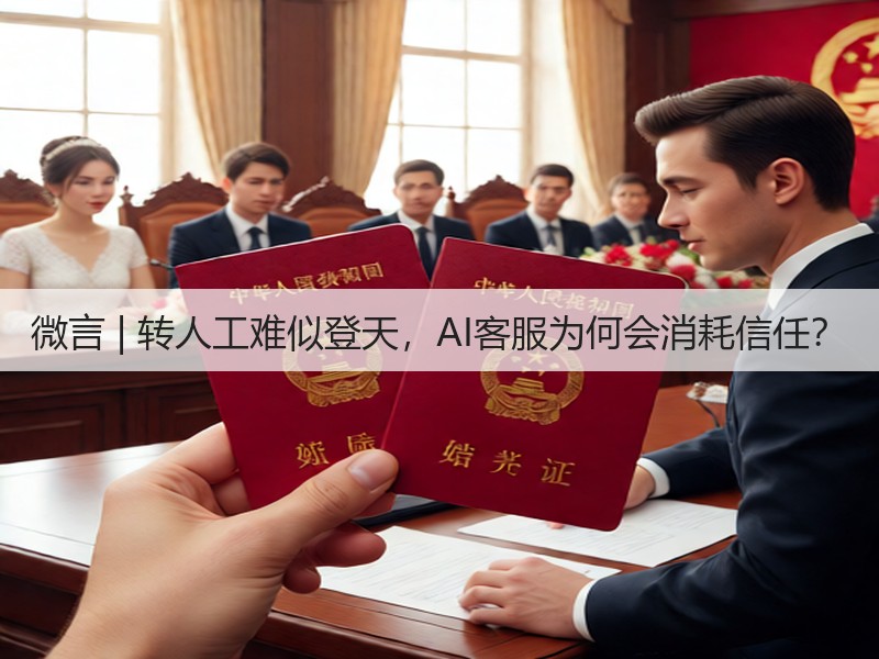 微言 | 转人工难似登天，AI客服为何会消耗信任？(图3)