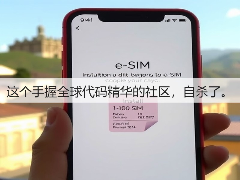 这个手握全球代码精华的社区,自杀了。(图2) 这个手握全球代码精华的社区,自杀了。(图2)