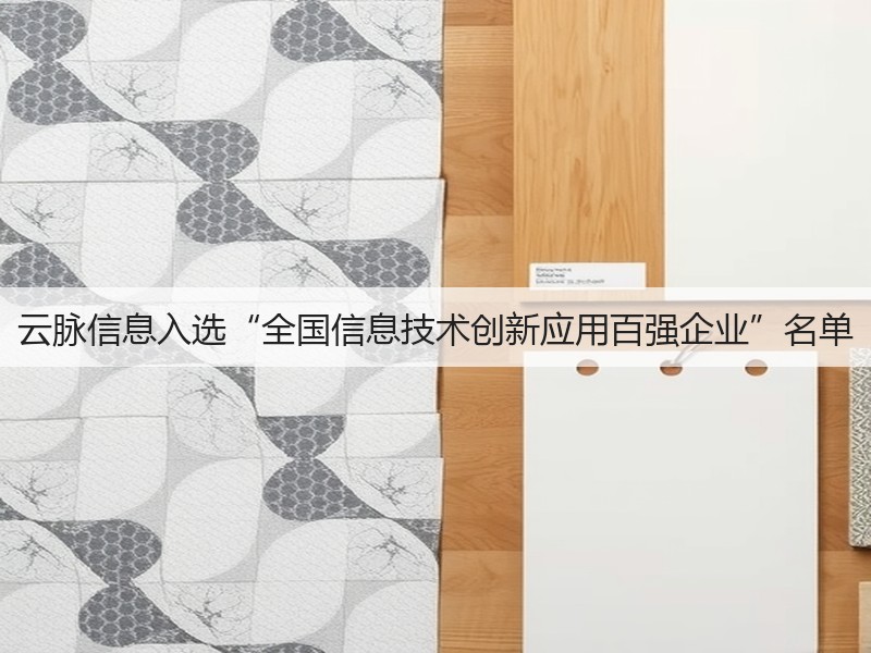 云脉信息入选“全国信息技术创新应用百强企业”名单(图2) 云脉信息入选“全国信息技术创新应用百强企业”名单(图2)