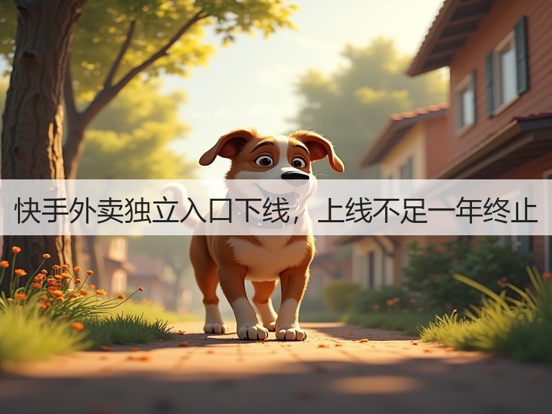 快手外卖独立入口下线，上线不足一年终止(图3)