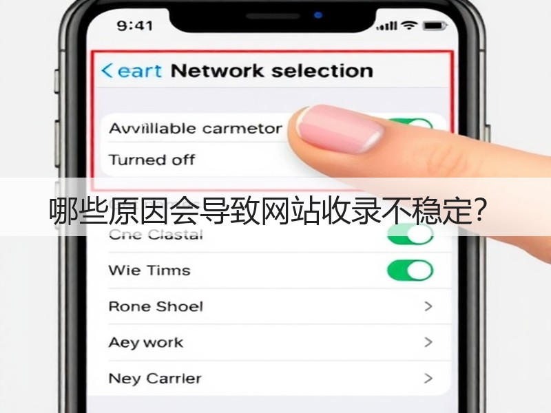 哪些原因会导致网站收录不稳定?(图3) 哪些原因会导致网站收录不稳定?(图3)