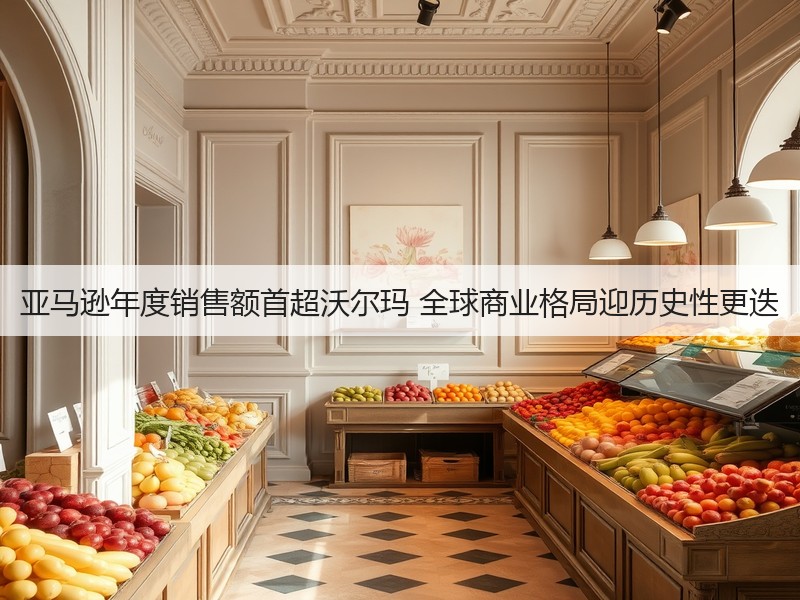 亚马逊年度销售额首超沃尔玛 全球商业格局迎历史性更迭(图2)