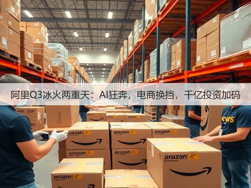 阿里Q3冰火两重天:AI狂奔,电商换挡,千亿投资加码(图2) 阿里Q3冰火两重天:AI狂奔,电商换挡,千亿投资加码(图2)