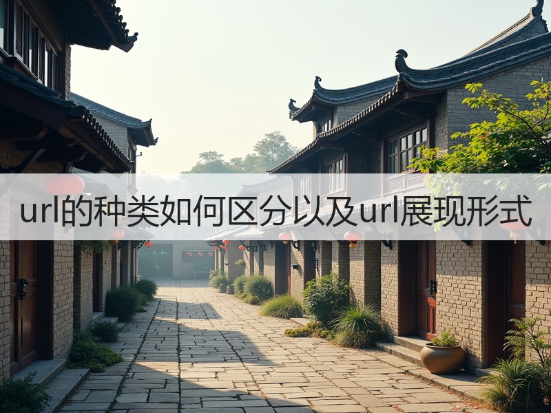 url的种类如何区分以及url展现形式