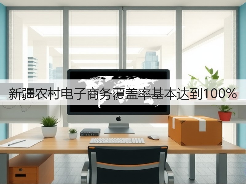 新疆农村电子商务覆盖率基本达到100%(图2) 新疆农村电子商务覆盖率基本达到100%(图2)