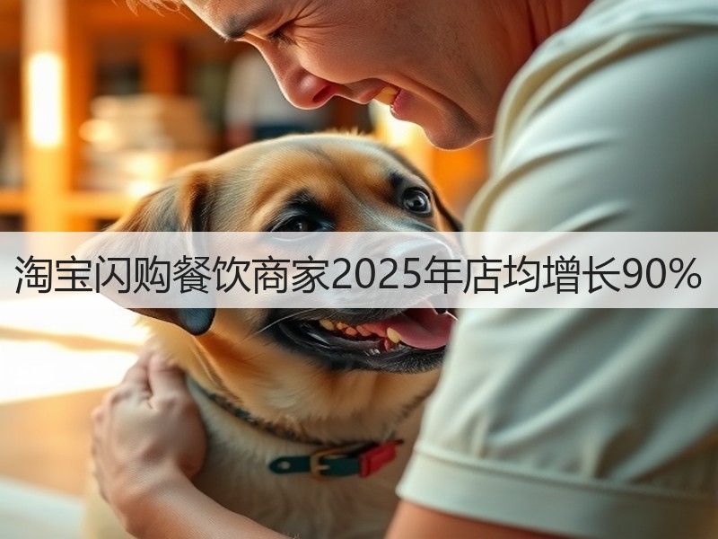 淘宝闪购餐饮商家2025年店均增长90%(图2)