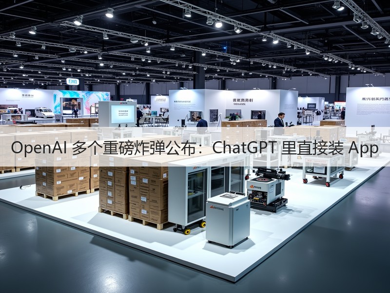 OpenAI 多个重磅炸弹公布：ChatGPT 里直接装 App