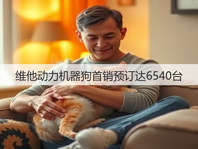维他动力机器狗首销预订达6540台(图2)