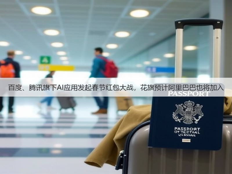 百度、腾讯旗下AI应用发起春节红包大战,花旗预计阿里巴巴也将加入(图2) 百度、腾讯旗下AI应用发起春节红包大战,花旗预计阿里巴巴也将加入(图2)