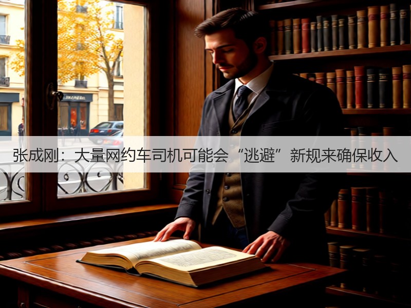 张成刚:大量网约车司机可能会“逃避”新规来确保收入(图3) 张成刚:大量网约车司机可能会“逃避”新规来确保收入(图3)