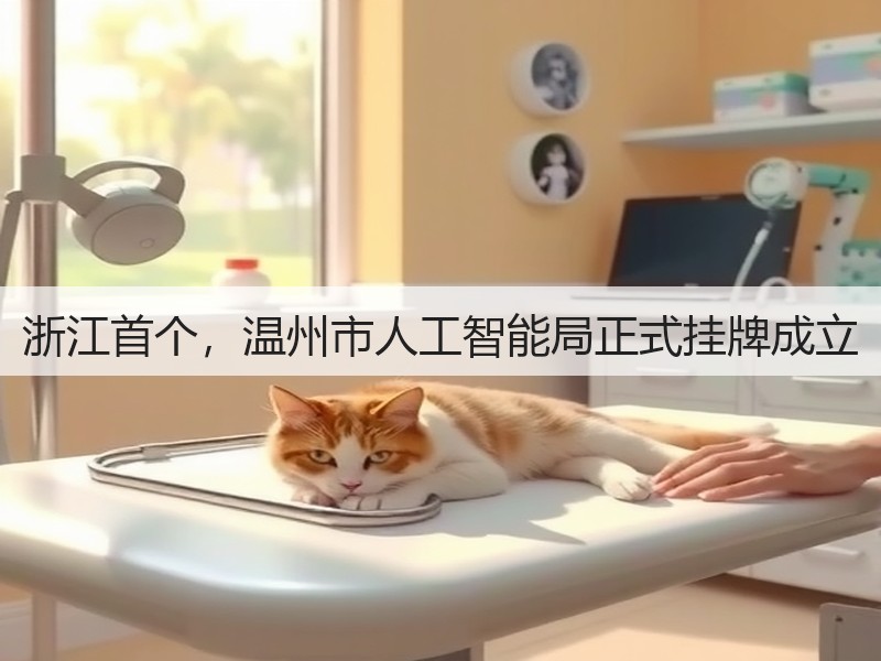 浙江首个,温州市人工智能局正式挂牌成立(图3) 浙江首个,温州市人工智能局正式挂牌成立(图3)