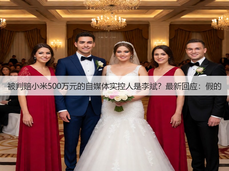 被判赔小米500万元的自媒体实控人是李斌？最新回应：假的(图3)